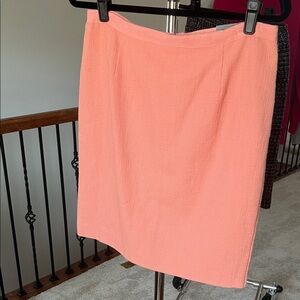 Banana Republic Factory Peach Pencil Skirt 22”